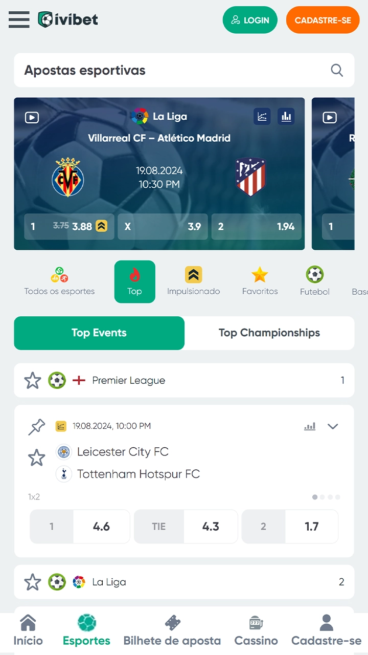 Jogo esportivo